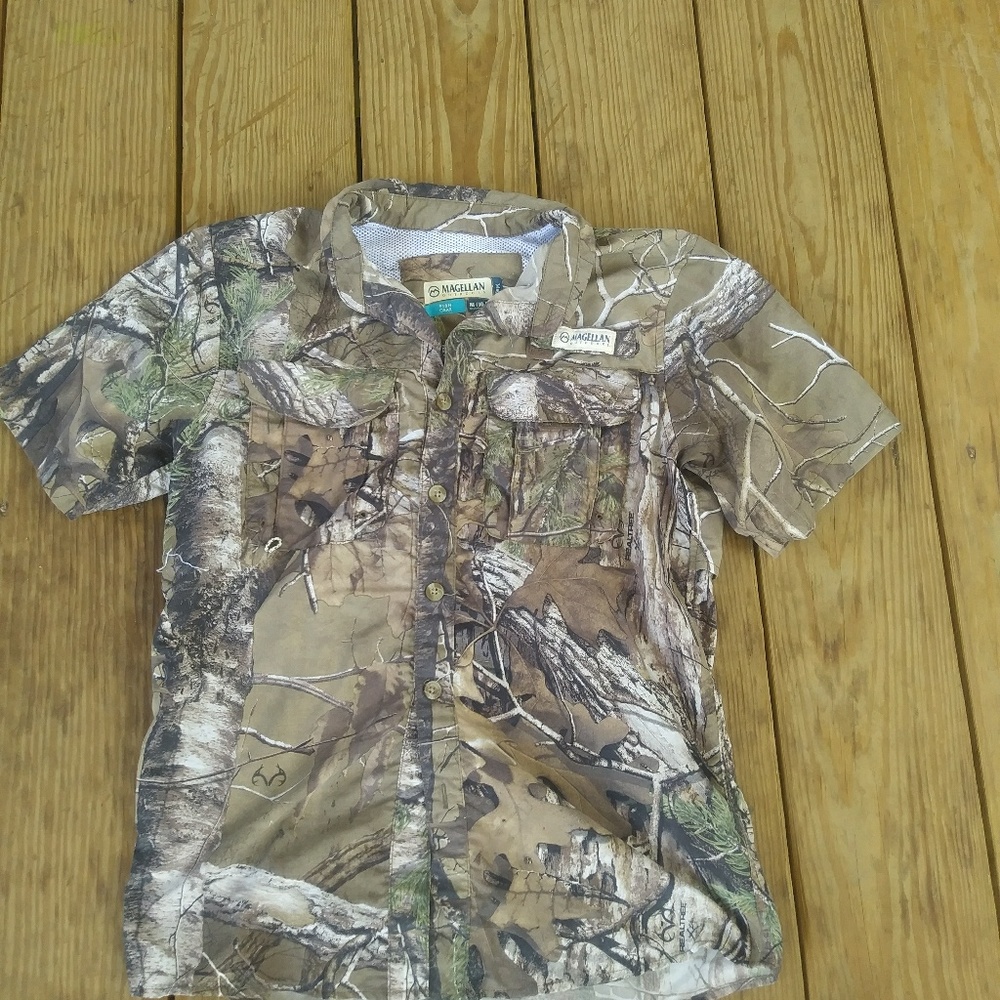 Boy's Magellan fish gear shirt